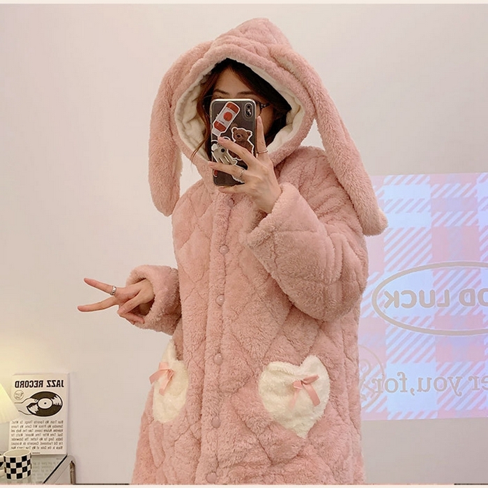 91家纺网 家纺一手货源 找家纺 （总）妍景 2025新款夹棉 睡袍+法兰绒裤子