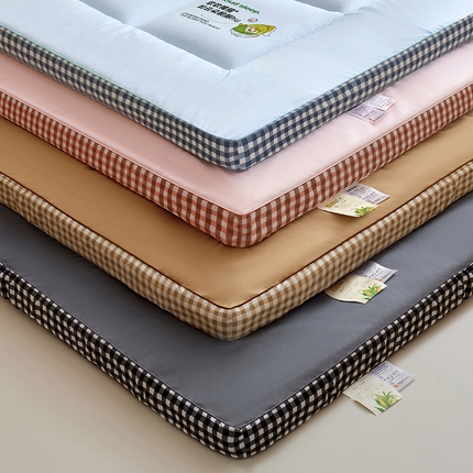 （买家秀爆款花型不断货）A类母婴级水洗棉床垫子羽丝棉床垫子水洗棉床护垫子水洗棉床垫褥子学生宿舍床垫子 展示图1