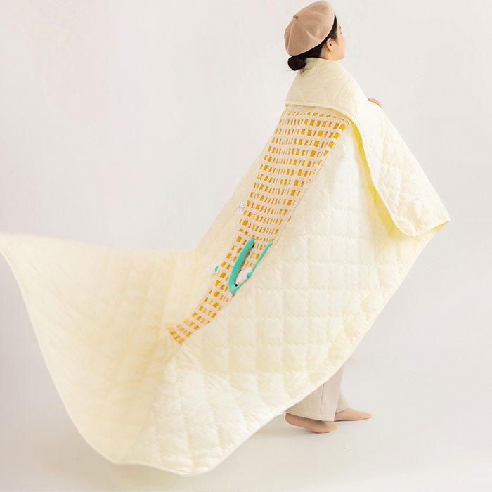 91家纺网 家纺一手货源 找家纺 中华鲟 2025新款多功能羊羔绒提花网红抱枕毯卡通立体贴布刺绣抱枕被夏被 紫色