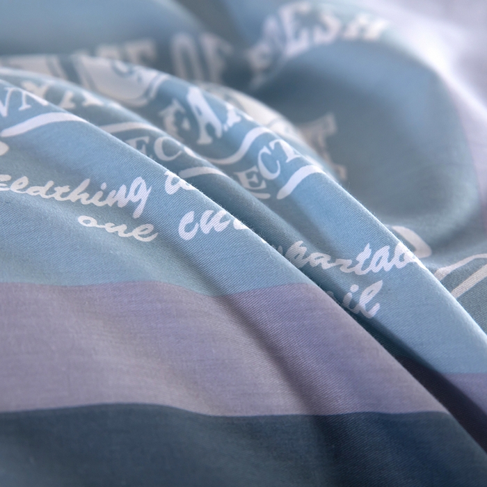 91家纺网 家纺一手货源 找家纺 2025新款纯棉加牛奶绒被套 名流格韵