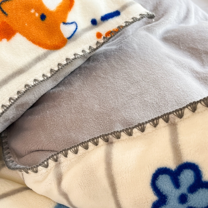 91家纺网 家纺一手货源 找家纺 （买家秀 爆款不断货）A类母婴级双面牛奶绒四件套三角针珊瑚绒雪花绒四件套高克重卡通牛奶绒四件套花卉 蓝绿恐龙