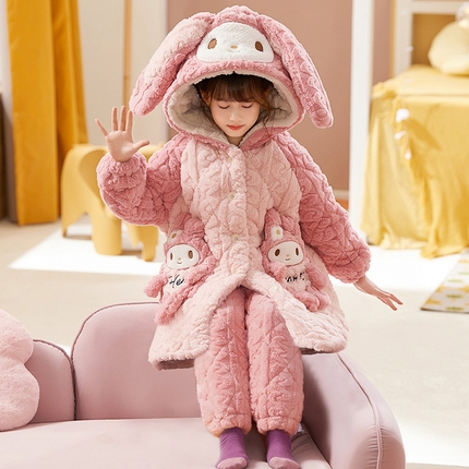 （总）妍景家居生活馆 2025新款儿童夹棉款-美乐蒂