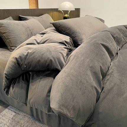 91家纺网 家纺一手货源 找家纺 （总）（买家秀爆款不断货）A类母婴级纯色牛奶绒四件套珊瑚绒四件套雪花绒四件套婴儿绒四件套水晶绒四件套高克重