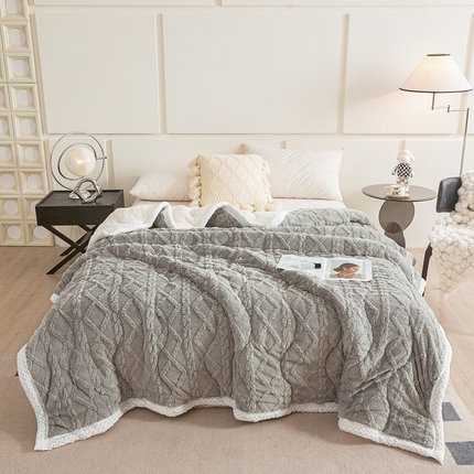 91家纺网 家纺一手货源 找家纺 （总）雅萱家纺 2024新款塔芙绒毛毯