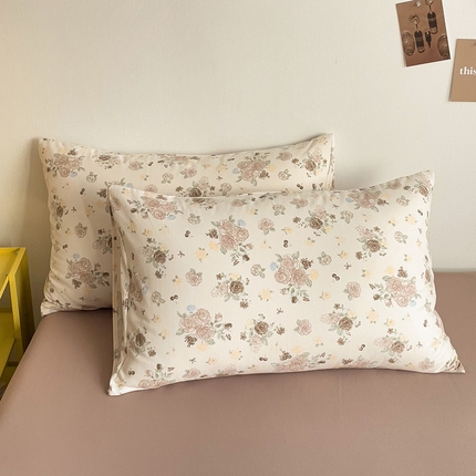 91家纺网 家纺一手货源 找家纺 （总）尤米 2025新款有氧针织双层纱单枕套