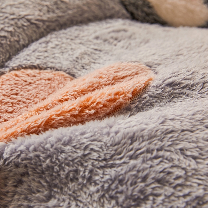 91家纺网 家纺一手货源 找家纺 梦初语 2025新款雪花绒羊羔绒厚实保暖被子被芯 勇敢牛牛