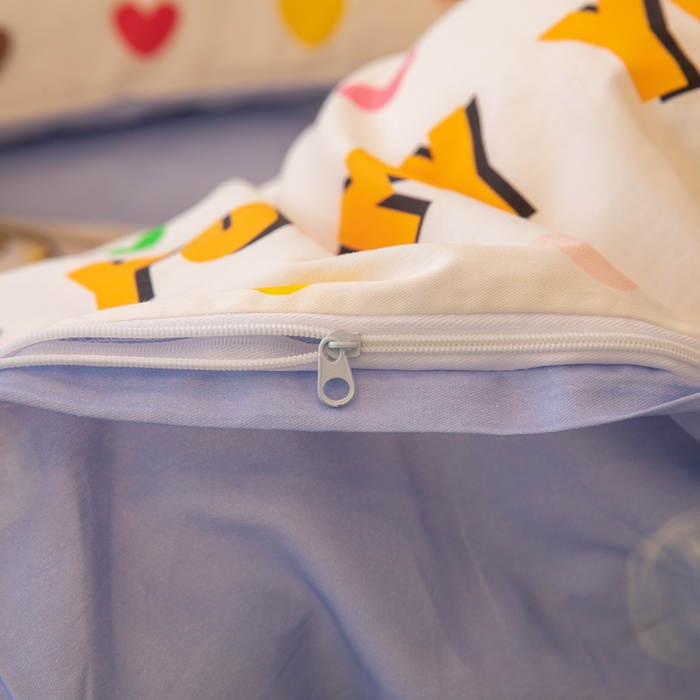 91家纺网 家纺一手货源 找家纺 简宜家居（朝初家纺） 2025新款40支斜纹12868纯棉全棉喜羊羊灰太狼系列四件套 吃货懒洋洋