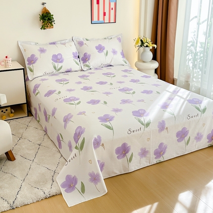 91家纺网 家纺一手货源 找家纺 （总）天之爱 2025新款全棉印花单床单