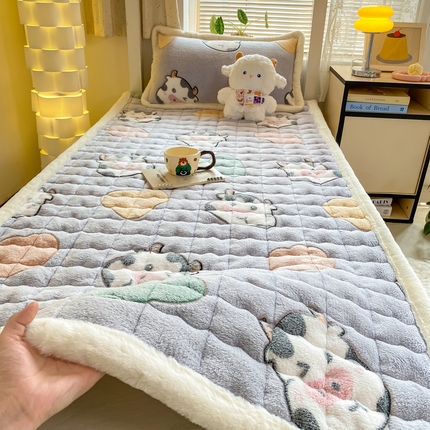 梦初语 2025新款高克重雪花绒床垫褥床护垫--学生款 超级牛牛