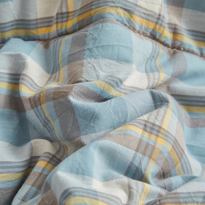 91家纺网 家纺一手货源 找家纺 梦初语 2025新款四季款良品棉花被子家用被芯 绅士格