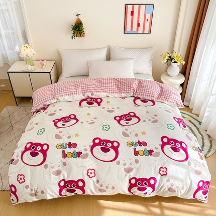 91家纺网 家纺一手货源 找家纺 （总）天之爱 2025新款全棉印花单被套