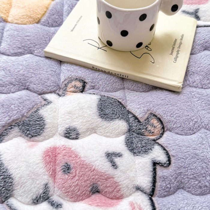 91家纺网 家纺一手货源 找家纺 梦初语 2025新款高克重雪花绒床垫褥床护垫--学生款 超级牛牛