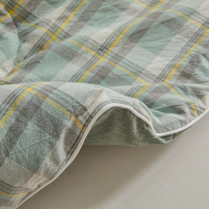 91家纺网 家纺一手货源 找家纺 梦初语 2025新款四季款良品棉花被子家用被芯 雅致格