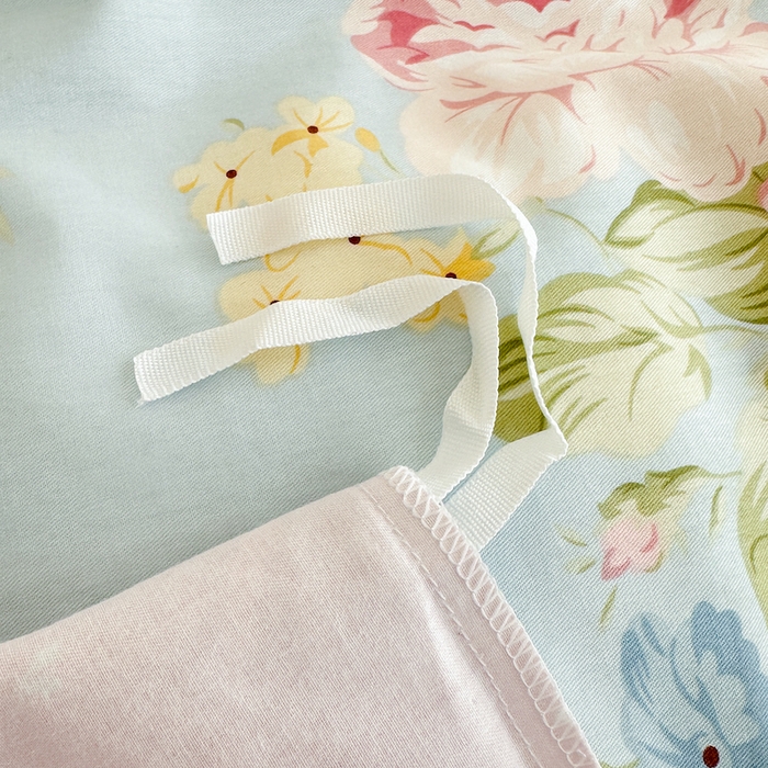 91家纺网 家纺一手货源 找家纺 天之爱 2025新款全棉印花单被套 花涧烟雨