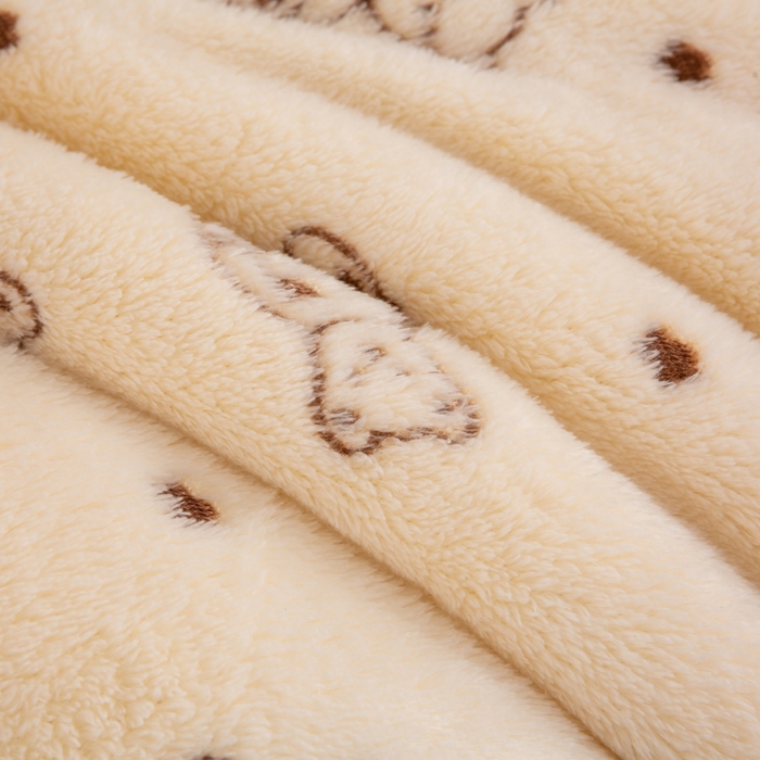 91家纺网 家纺一手货源 找家纺 梦初语 2025新款雪花绒羊羔绒厚实保暖被子被芯 小熊宝贝