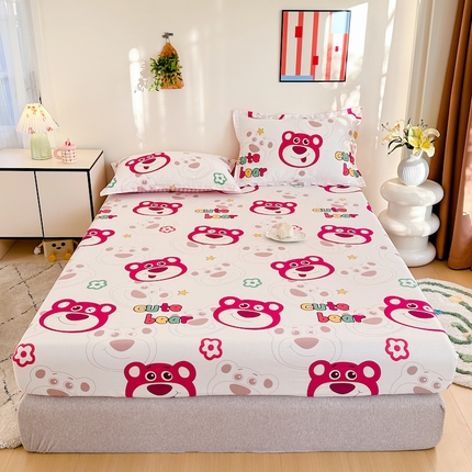 91家纺网 家纺一手货源 找家纺 （总）天之爱 2025新款全棉印花单床笠