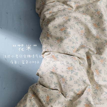 91家纺网 家纺一手货源 找家纺 （总）卡普家居 2025新款法式全棉小香风碎花四件套-小红书拍摄