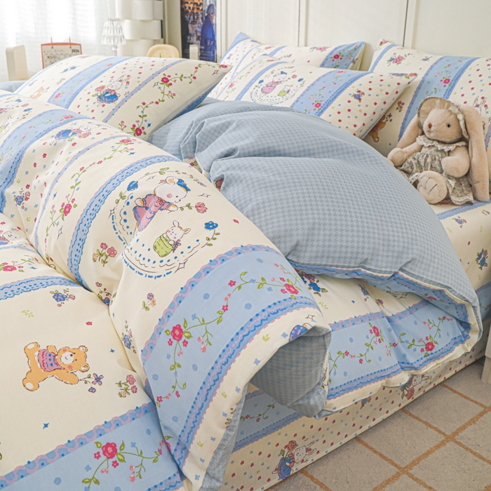 91家纺网 家纺一手货源 找家纺 （总）金鑫汇家纺 2025新款全棉印花单被套