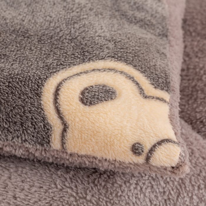 91家纺网 家纺一手货源 找家纺 梦初语 2025新款雪花绒羊羔绒厚实保暖被子被芯 luck小胖熊