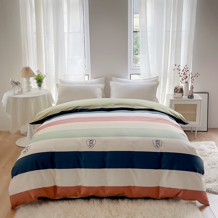 91家纺网 家纺一手货源 找家纺 2025新款133X76宽幅全棉纯棉印花系列单品被套 苏格兰