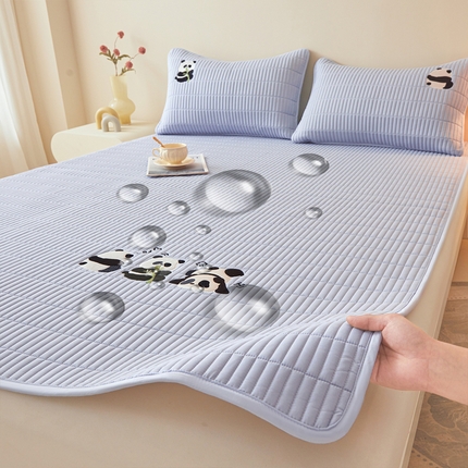 91家纺网 家纺一手货源 找家纺 （总）2025春夏新款A类亲肤大豆床垫-刺绣系列