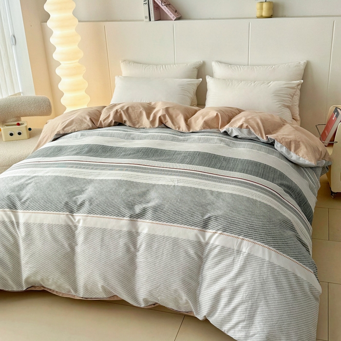 91家纺网 家纺一手货源 找家纺 2025新款133X76宽幅全棉纯棉印花系列单品被套 梦彩