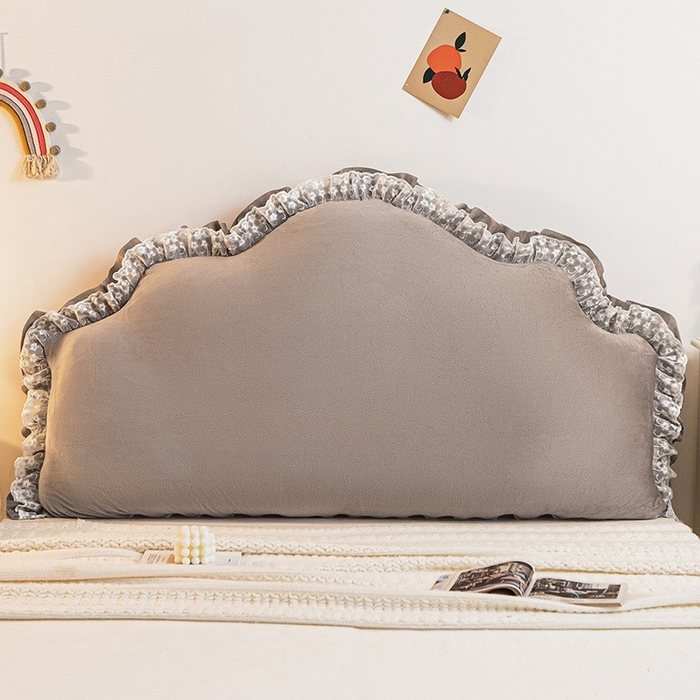 91家纺网 家纺一手货源 找家纺 碧尔家居 2025新款水晶绒靠背-云朵云朵雅致咖