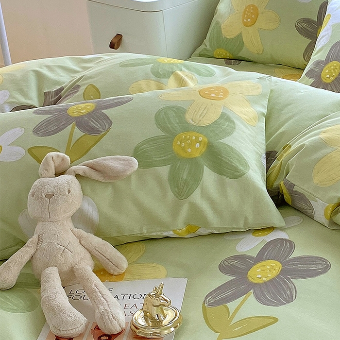 91家纺网 家纺一手货源 找家纺 金鑫汇家纺 2025新款超好卖全棉单枕套 五彩缤纷