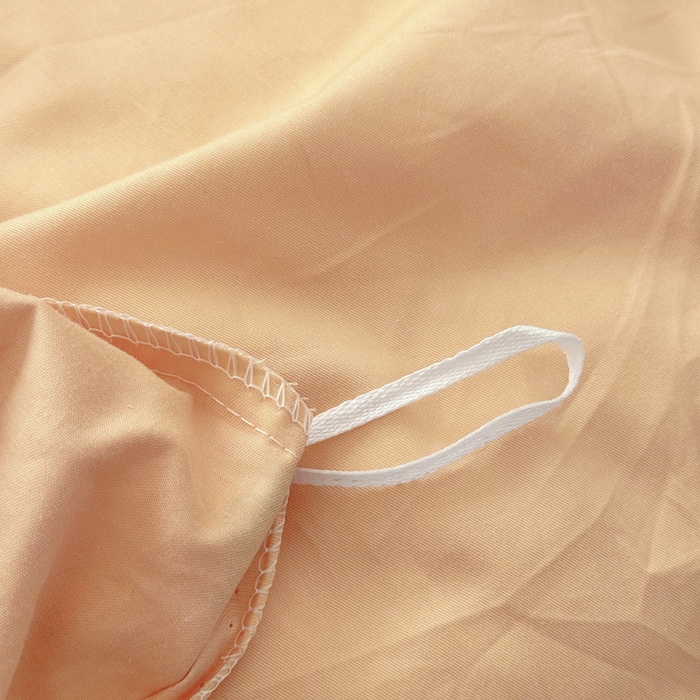 91家纺网 家纺一手货源 找家纺 2025新款133X76宽幅全棉纯棉印花系列四件套 柿如意-桔