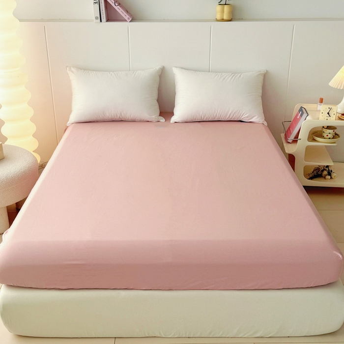 91家纺网 家纺一手货源 找家纺 2025新款133X76宽幅全棉纯棉印花系列单品床笠 锦夏