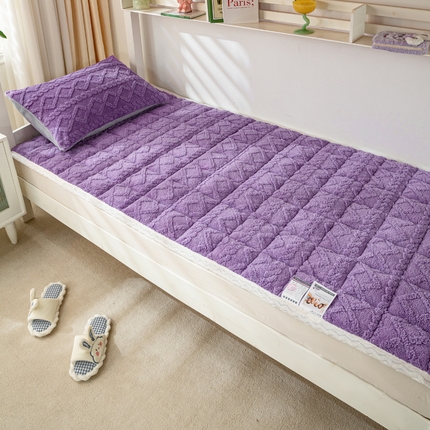 91家纺网 家纺一手货源 找家纺 （总）（买家秀爆款不断货）A类母婴级学生宿舍上下铺牛奶绒床垫子雪花绒床垫子牛奶绒雪花绒床护垫子牛奶绒床褥子