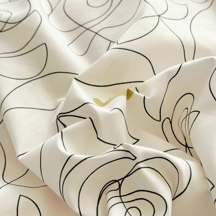 91家纺网 家纺一手货源 找家纺 2025新款133X76宽幅全棉纯棉印花系列四件套 玫瑰爱情