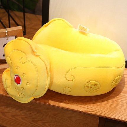 仟亿莱 2025新款吉祥如意系列-颈枕 黄色玉如意60cm