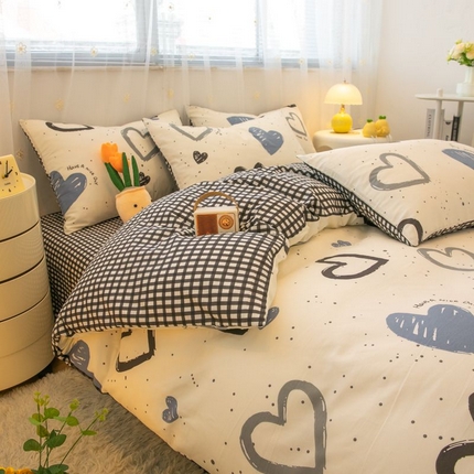 91家纺网 家纺一手货源 找家纺 （总）2025新款40支全棉卡通系列四件套