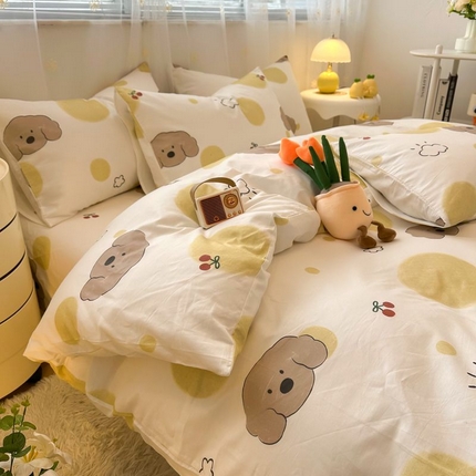 91家纺网 家纺一手货源 找家纺 （总）2025新款40支全棉卡通系列四件套