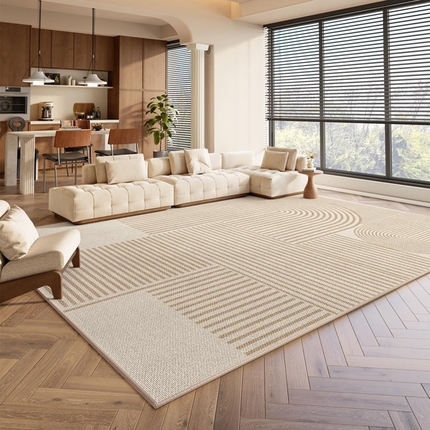 91家纺网 家纺一手货源 找家纺 （总）卡初家居（原微来） 2025秋冬新款荷兰绒系列客厅地垫