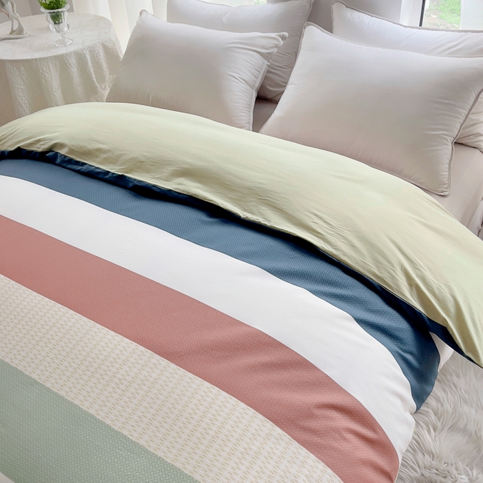 91家纺网 家纺一手货源 找家纺 2025新款133X76宽幅全棉纯棉印花系列单品被套 苏格兰