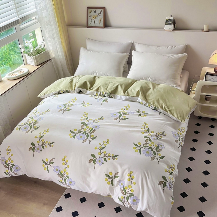 91家纺网 家纺一手货源 找家纺 2025新款133X76宽幅全棉纯棉印花系列单品被套 缤纷果