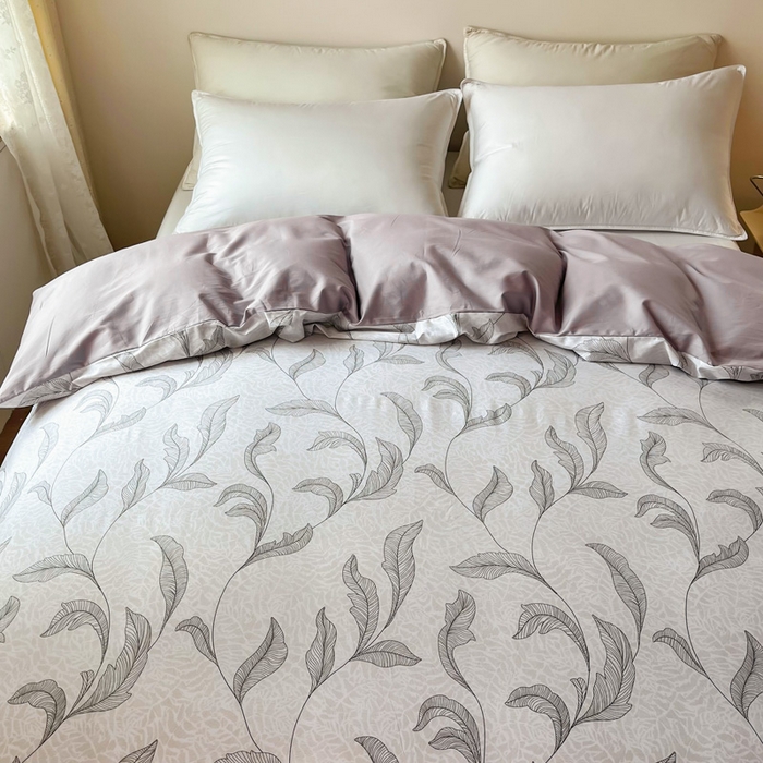 91家纺网 家纺一手货源 找家纺 2025新款133X76宽幅全棉纯棉印花系列单品被套 落落晨光