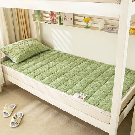 91家纺网 家纺一手货源 找家纺 （总）（买家秀爆款不断货）A类母婴级学生宿舍上下铺牛奶绒床垫子雪花绒床垫子牛奶绒雪花绒床护垫子牛奶绒床褥子