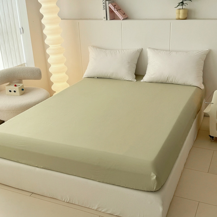 91家纺网 家纺一手货源 找家纺 2025新款133X76宽幅全棉纯棉印花系列单品床笠 花仙子-黄