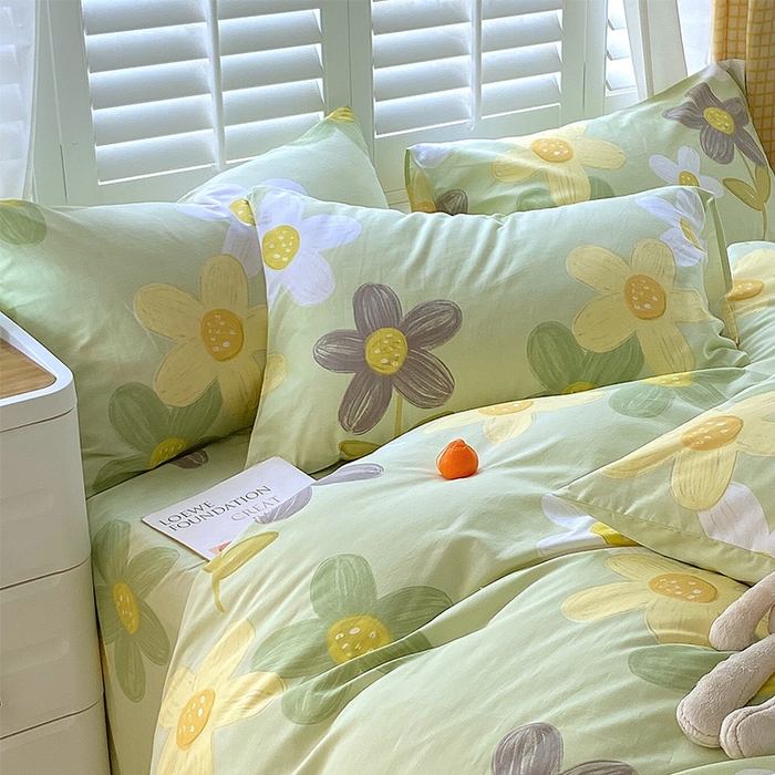 91家纺网 家纺一手货源 找家纺 金鑫汇家纺 2025新款超好卖全棉单枕套 五彩缤纷