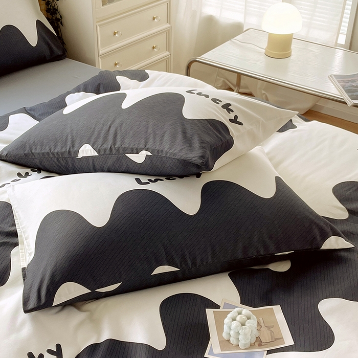 91家纺网 家纺一手货源 找家纺 金鑫汇家纺 2025新款超好卖全棉单枕套 波浪世界