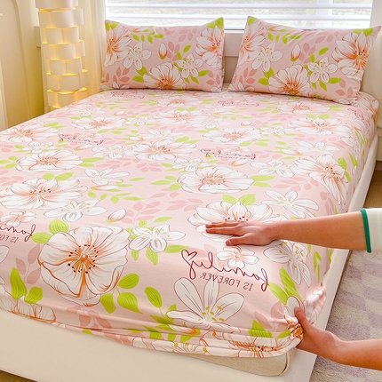 金鑫汇家纺 2025新款超好卖全棉单床笠 繁花之恋