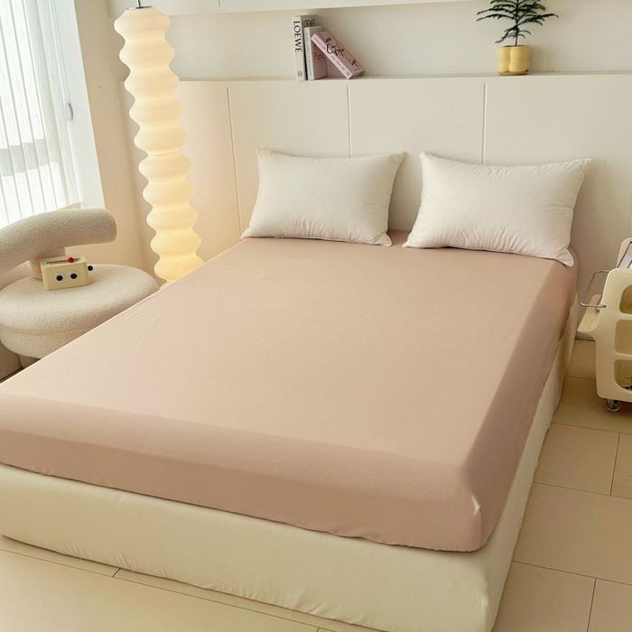 91家纺网 家纺一手货源 找家纺 2025新款133X76宽幅全棉纯棉印花系列单品床笠 梦彩