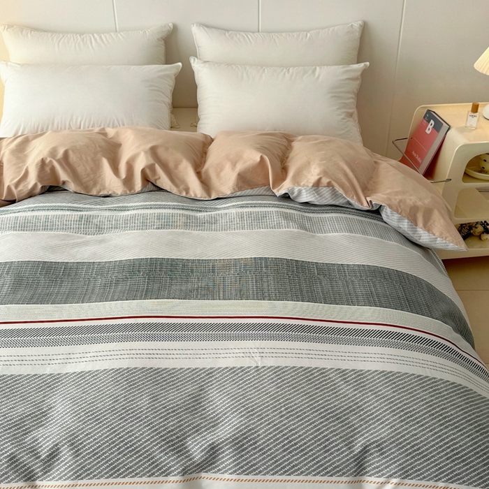 91家纺网 家纺一手货源 找家纺 2025新款133X76宽幅全棉纯棉印花系列单品被套 梦彩