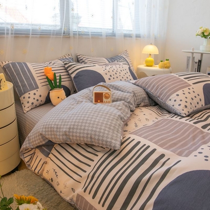 91家纺网 家纺一手货源 找家纺 （总）2025新款40支全棉卡通系列四件套