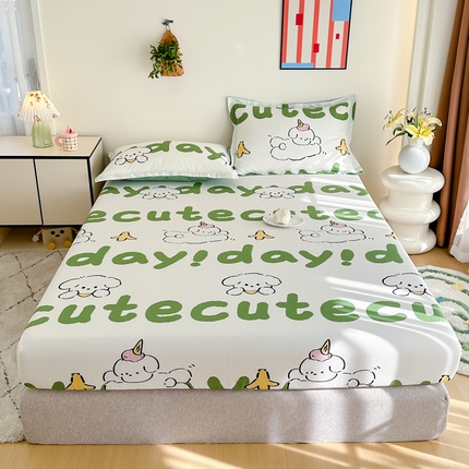 天之爱 2025新款全棉印花单床笠 萌宝儿【床笠】