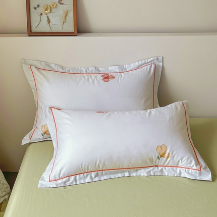 91家纺网 家纺一手货源 找家纺 （总）2025新款13376宽幅全棉印花单枕套系列（有单品可定制）