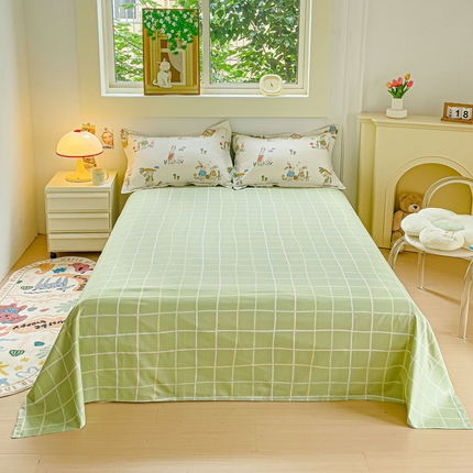 91家纺网 家纺一手货源 找家纺 （总）2023-2024新款13070全棉好卖花型套件系列-单床单